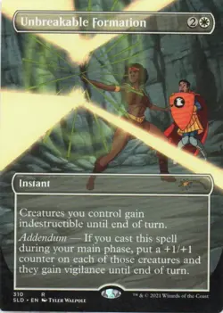 MTG: Secret Lair Drop Series: Unbreakable Formation: Lightly Played Condition - Image 1