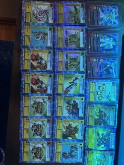 1999 Bandai Digimon Cards. Handful Of MTG Cards. - Image 1