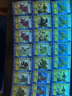 1999 Bandai Digimon Cards. Handful Of MTG Cards. - Image 5