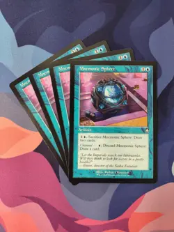 Mnemonic Sphere x 4 | 7% Off 2+ | Brother's War | NM | MTG - Image 1