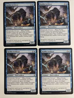 4x Mtg Baldur's Gate Kenku Artificer NM/M Magic The Gathering - Image 1