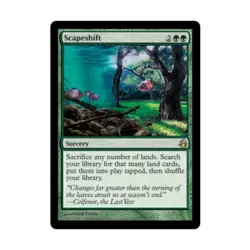 WOTC MtG Morningtide Scapeshift (R) EX - Image 1