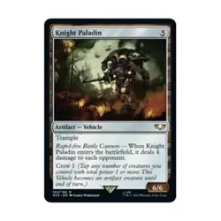 WOTC MTG - Universes Beyond: Warhammer 40,000 Knight Paladin (R) NM - Image 1
