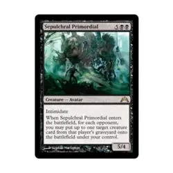 WOTC MtG Gatecrash Sepulchral Primordial (R) (Foil) EX - Image 1