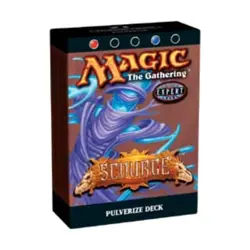 WOTC MTG Theme Decks Onslaught Block Scourge - Pulverize EX - Image 1