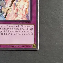 Yugioh TCG - Solemn Warning - NKRT-EN026 - NM/LP - Platinum Rare - Limited 2014 - Image 4