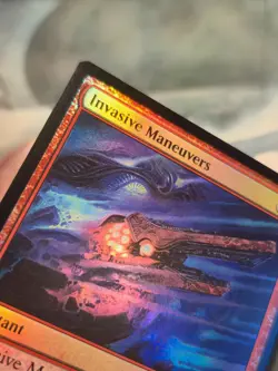 FOIL U 0137 Invasive Maneuvers Instant Uncommon Edge of Eternities MTG Card EOE - Image 2