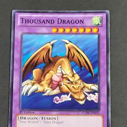 Yugioh TCG - Thousand Dragon - LCJW-EN055 - Ultra Rare - 1st Ed - NM/LP - 2013 - Image 5