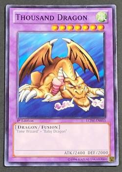 Yugioh TCG - Thousand Dragon - LCJW-EN055 - Ultra Rare - 1st Ed - NM/LP - 2013 - Image 1