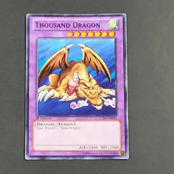 Yugioh TCG - Thousand Dragon - LCJW-EN055 - Ultra Rare - 1st Ed - NM/LP - 2013 - Image 2