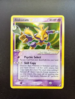 Pokemon Eng Alakazam Gold Star Ex Crystal Guardians 99/100 No Rayquaza Charizard - Image 1