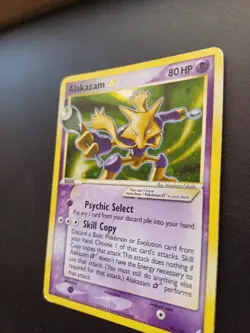 Pokemon Eng Alakazam Gold Star Ex Crystal Guardians 99/100 No Rayquaza Charizard - Image 4