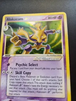 Pokemon Eng Alakazam Gold Star Ex Crystal Guardians 99/100 No Rayquaza Charizard - Image 5