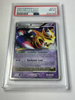 PSA 8- Pokemon Giratina Lv.X # DP38 2009 Pokemon D&P Black Star Ultra Rare Promo - Image 3