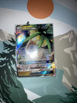 2017 Pokemon Sun & Moon Crimson Invasion Exeggutor GX Holo #74/111 - Image 1