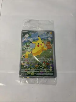 Pikachu SVP 088 - SEALED - S&V Black Star Promo (4 Cards) - Pokemon TCG - Image 1