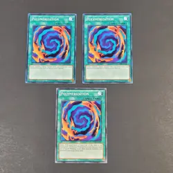 Yugioh TCG- 3x Polymerization- 2x LEHD-ENA22 + DPKB-EN028 - Common - NM 1st 2018 - Image 2