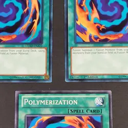 Yugioh TCG- 3x Polymerization- 2x LEHD-ENA22 + DPKB-EN028 - Common - NM 1st 2018 - Image 4