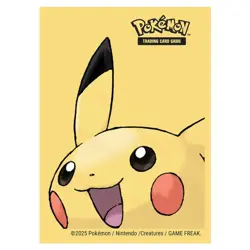 Ultra PRO: Standard 65ct Sleeves - Pokemon (Pikachu) - Image 1