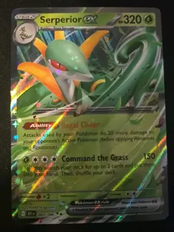 2x SERPERIOR EX BLK-EN 003/086 SV BLACK BOLT POKEMON TCG ENGLISH DOUBLE RARE - Image 2