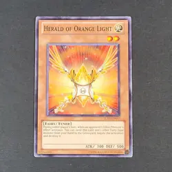 Yugioh TCG - Herald of Orange Light - TU07-EN017 - LP - Common - Unlimited, 2012 - Image 2