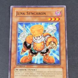 Yugioh TCG - Junk Synchron - DP08-EN001 - NM/LP - Common - 1st Edition - 2008 - Image 4