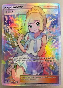 POKEMON SUN & MOON ULTRA PRISM 151/156 LILLIE FULL ART ULTRA RARE - Image 1