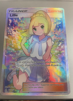 POKEMON SUN & MOON ULTRA PRISM 151/156 LILLIE FULL ART ULTRA RARE - Image 2