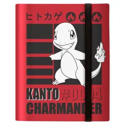 Ultra PRO: 9-Pocket PRO Binder - Pokemon (Charmander) - Image 1
