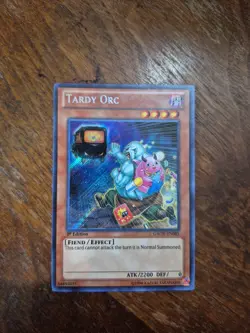 Yugioh - Tardy Orc GAOV-EN085 NM 1st ed Secret Rare - Image 1