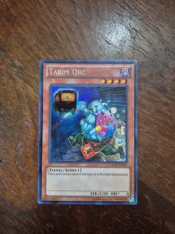 Yugioh - Tardy Orc GAOV-EN085 NM 1st ed Secret Rare - Image 1