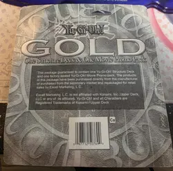 YuGiOh! Gold Zombie Madness Structure Deck/Movie Pack Repack Sealed - Image 2