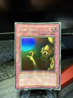 Trap Hole LOB-058 YuGiOh Card Faded Sir - Image 1