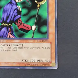 Yugioh TCG - Magician of Faith - SD6-EN005 - LP - 1st Ed - Common - Monster 2005 - Image 4