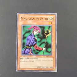 Yugioh TCG - Magician of Faith - SD6-EN005 - LP - 1st Ed - Common - Monster 2005 - Image 2
