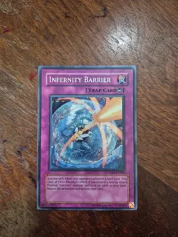 Yugioh - Infernity Barrier - TSHD-EN089 - Secret Rare NM - Image 1