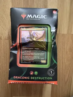 Magic the Gathering: Draconic Destruction Starter Commander Deck - New Sealed - Image 1