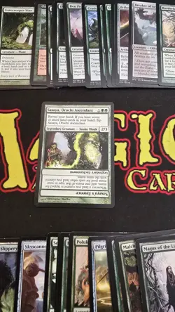 MTG Budget Commander Sasaya, Orochi Ascendant Commander Deck w/Box and Sleeves - Image 5