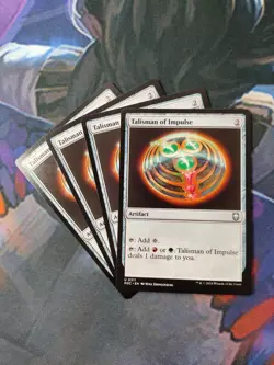 Talisman of Impulse x 4 | 7% Off 2+ | MH3 | NM | MTG - Image 1
