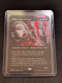 Niko, Light of Hope (Showcase) (Textured Foil) Duskmourn: House of Horror Foil - Image 2