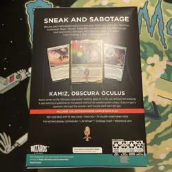 Magic the Gathering Obscura Operation Commander Deck NO PROMO - Image 3