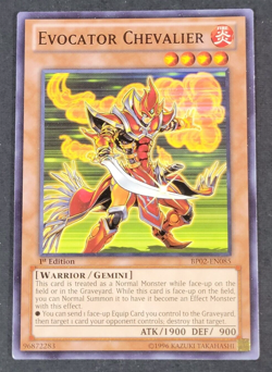 Yugioh TCG - Evocator Chevalier - BP02-EN085 - NM - 1st Ed - Common Monster 2013 - Image 1