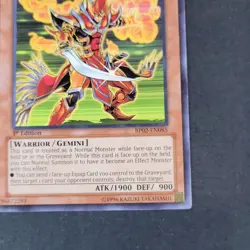 Yugioh TCG - Evocator Chevalier - BP02-EN085 - NM - 1st Ed - Common Monster 2013 - Image 3