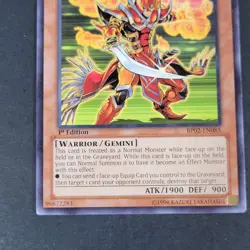 Yugioh TCG - Evocator Chevalier - BP02-EN085 - NM - 1st Ed - Common Monster 2013 - Image 4
