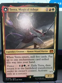 Terra, Magical Adept Final Fantasy Regular FIN 0245 MTG Saga - Image 1