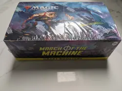MTG MARCH OF THE MACHINE DRAFT BOOSTER BOX. NEW and SEALED. MAGIC THE GATHERING. - Image 1