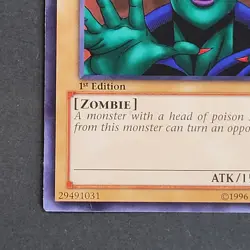 Yugioh TCG - The Snake Hair - LCJW-EN185 - 1st Ed. - NM - Common - Zombie - 2013 - Image 3