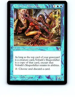 Volrath's Shapeshifter # Rare Stronghold MTG NP Near Mint or Better - Image 1