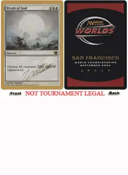 Wrath of God (Julien Nuijten - 2004) World Championship HEAVILY PLD ABUGames - Image 1