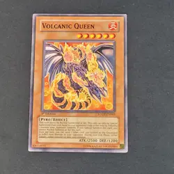 Yugioh TCG - Volcanic Queen - LODT-EN005 - LP/NM - 1st Ed - Common Monster 2019 - Image 2